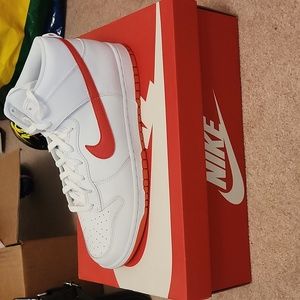 Nike Dunk Hi Retro 'Picante Red' US 12